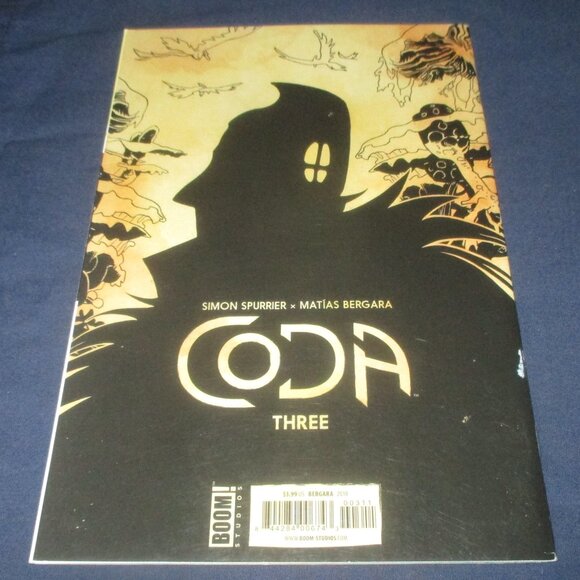 Coda #3 Simon Spurrier (Boom Studio Comics, 2018) Variant A 1st Printing - Picture 2 of 3